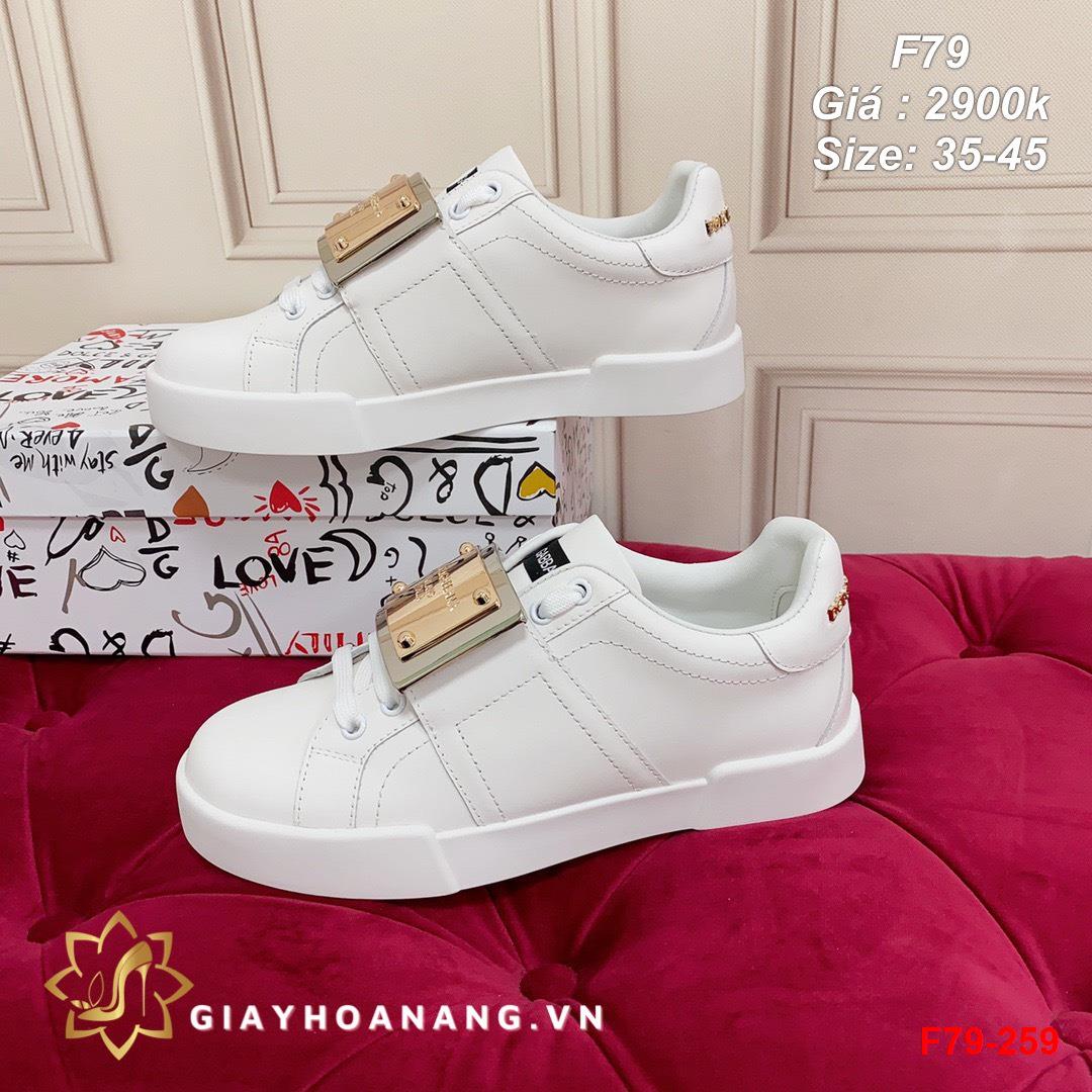 F79-259 Dolce & Gabbana giày thể thao siêu cấp