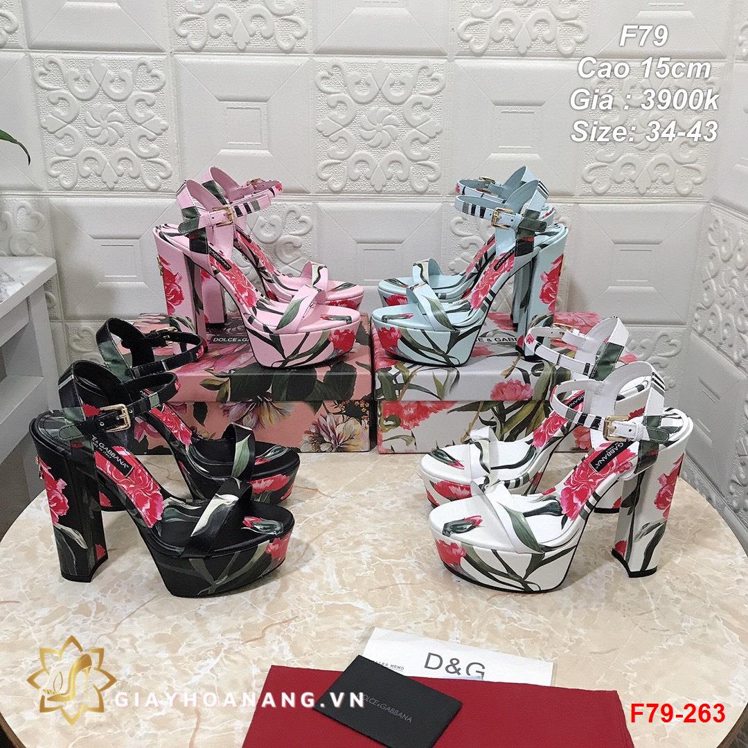 F79-263 Dolce & Gabbana sandal cao 15cm siêu cấp