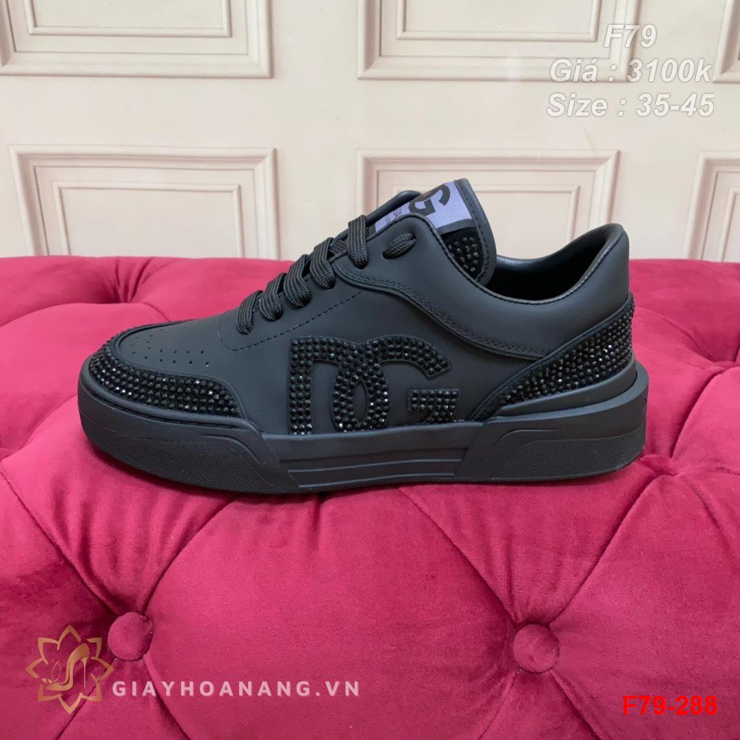 F79-288 Dolce & Gabbana giày thể thao siêu cấp