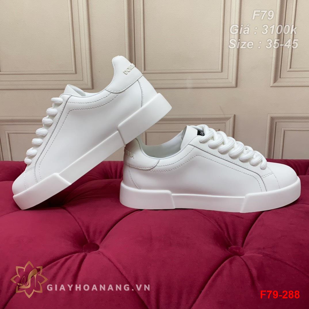 F79-288 Dolce & Gabbana giày thể thao siêu cấp