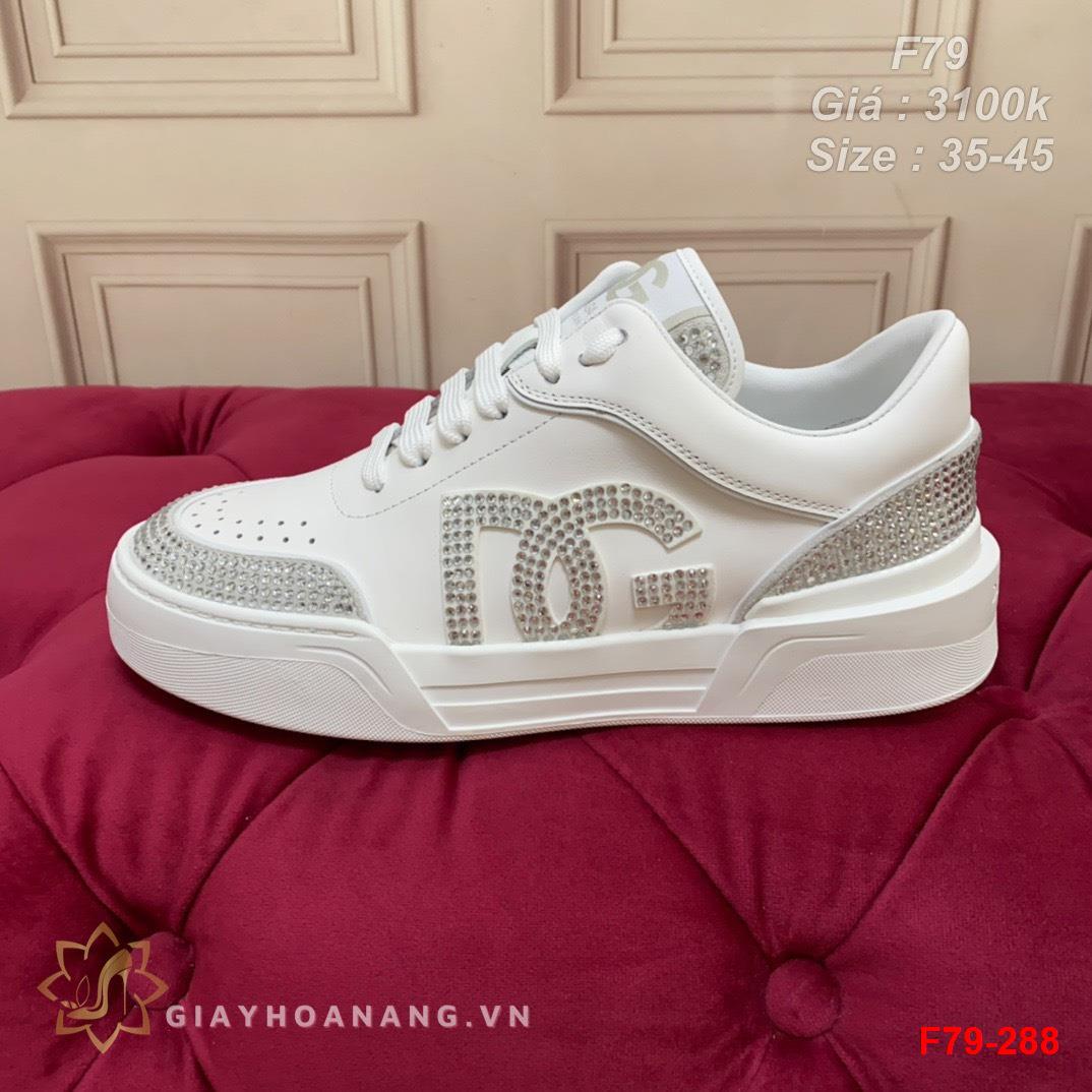 F79-288 Dolce & Gabbana giày thể thao siêu cấp