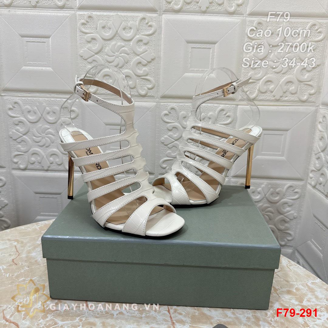 F79-291 Dolce & Gabbana sandal cao 10cm siêu cấp
