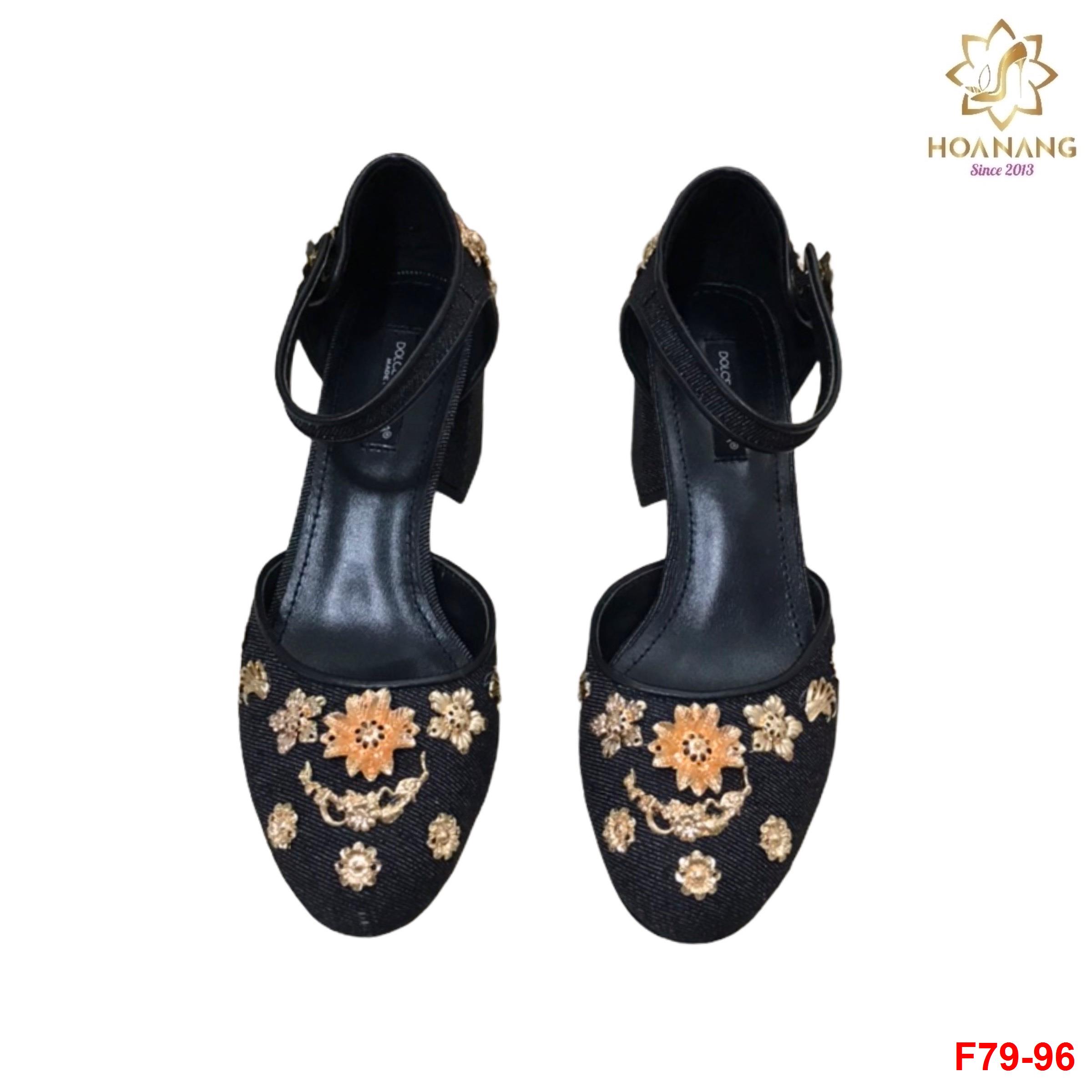 F79-96 Dolce & Gabbana sandal cao 6cm siêu cấp
