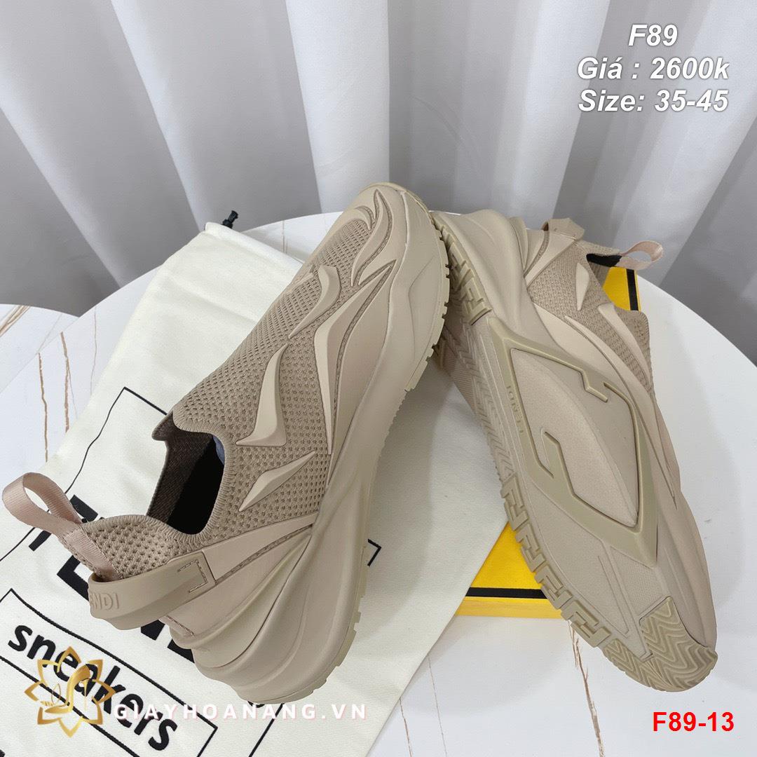 F89-13 Fendi giày thể thao siêu cấp