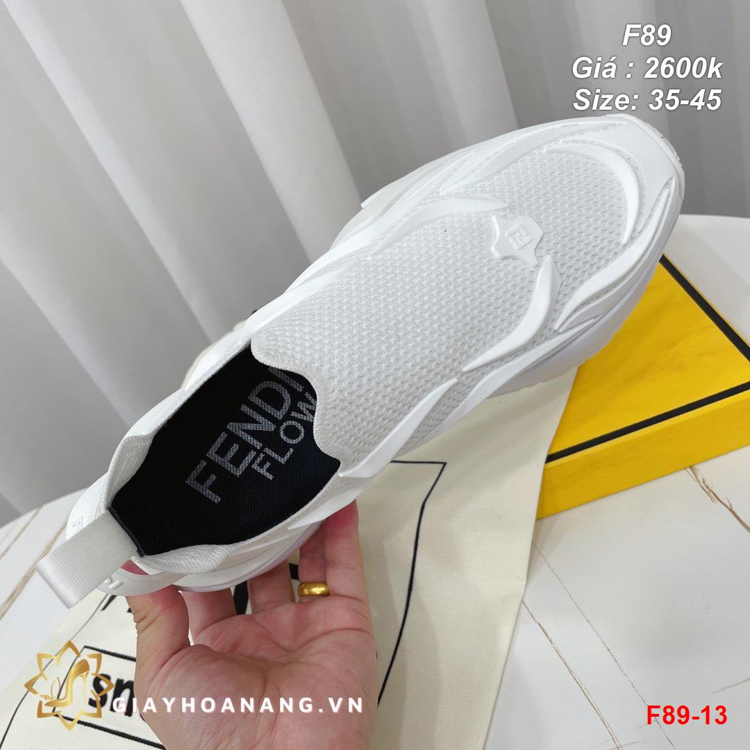 F89-13 Fendi giày thể thao siêu cấp