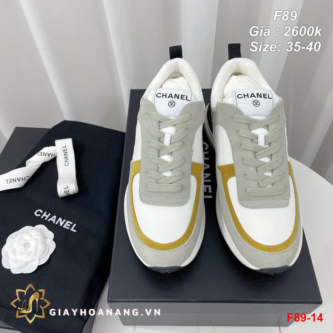 F89-14 Chanel giày thể thao siêu cấp