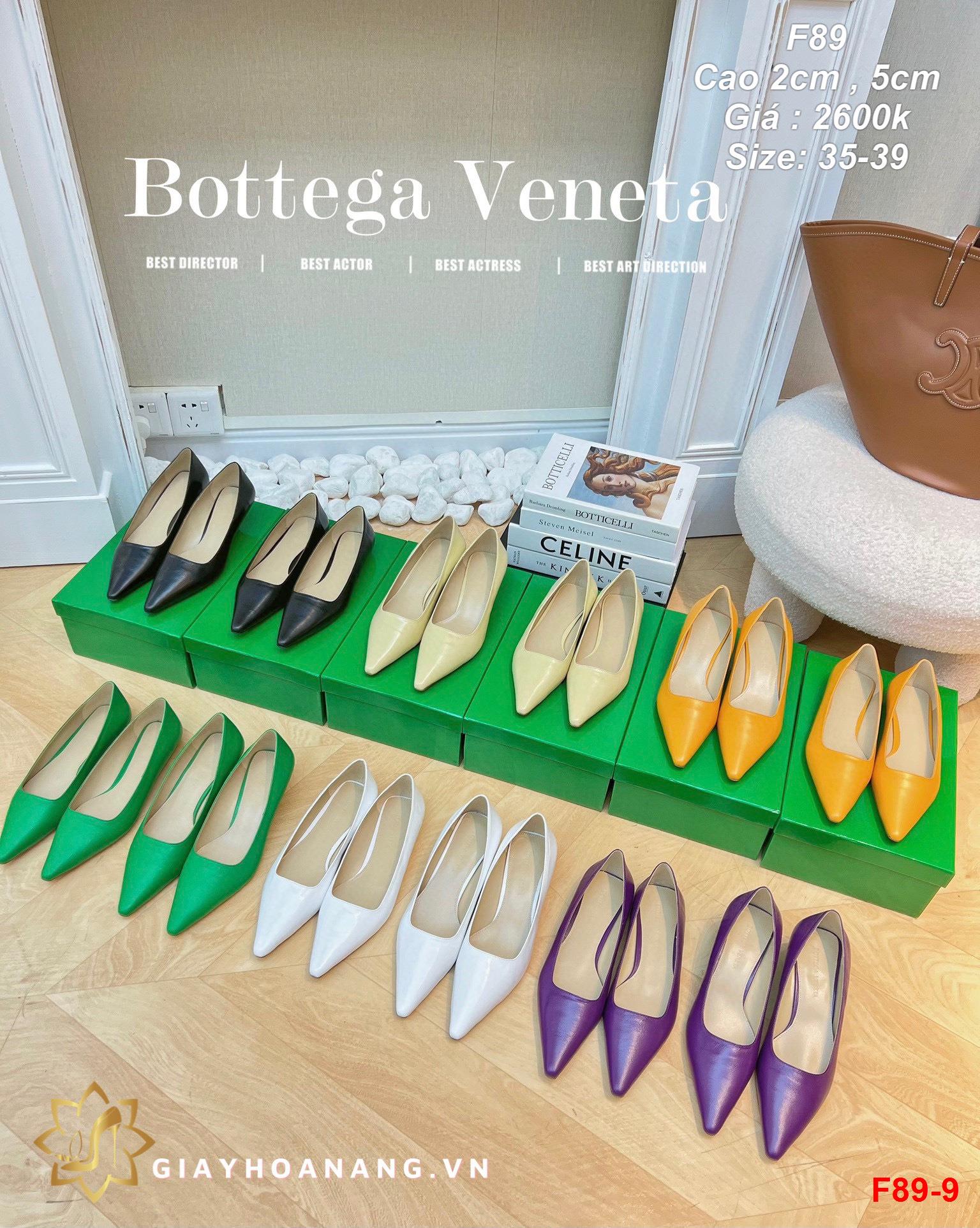 F89-9 Bottega Veneta giày cao 2cm , 5cm siêu cấp
