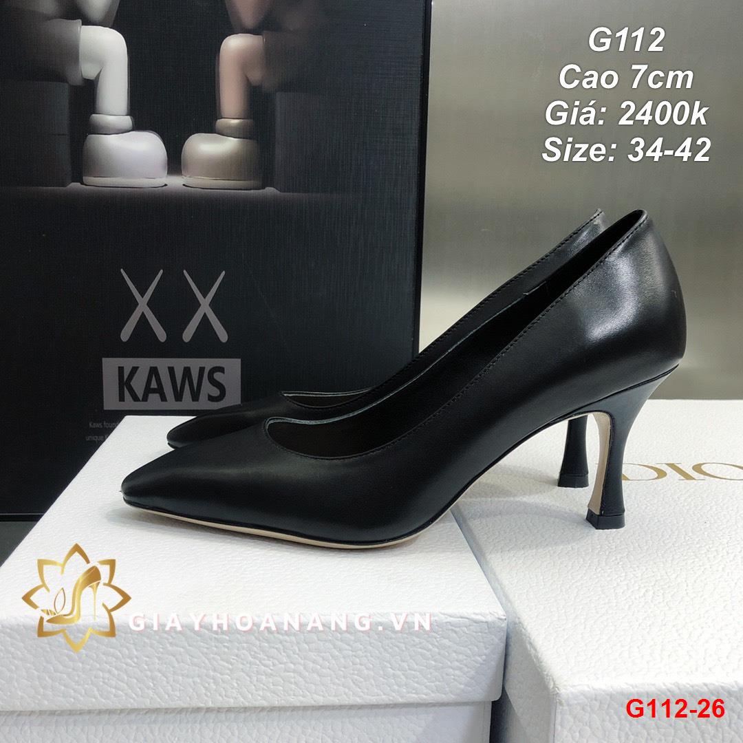 G112-26 Dior giày cao 7cm siêu cấp