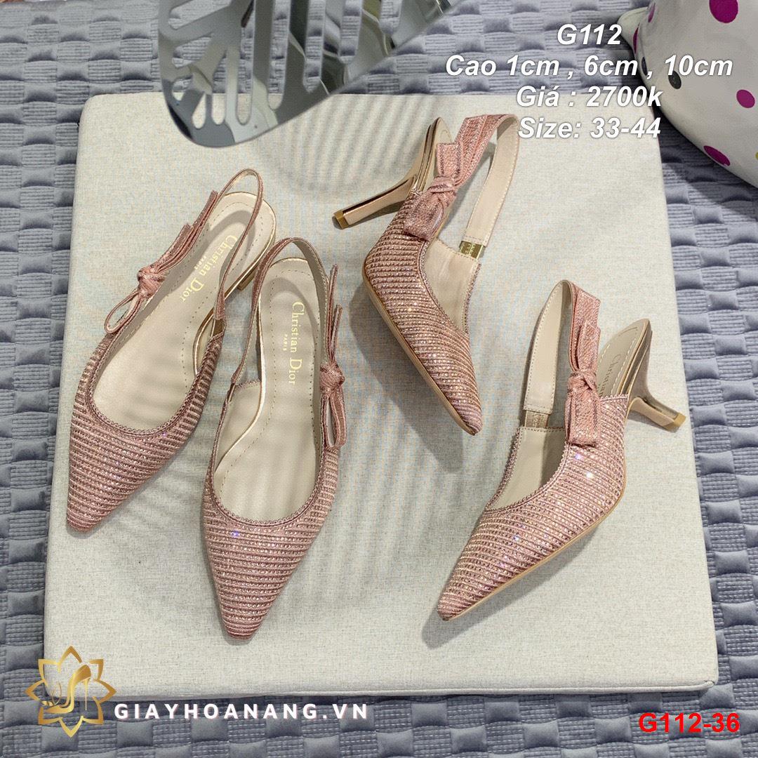 G112-36 Dior sandal cao 1cm, 6cm ,10cmsiêu cấp