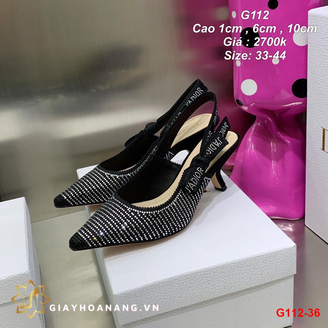 G112-36 Dior sandal cao 1cm, 6cm ,10cmsiêu cấp