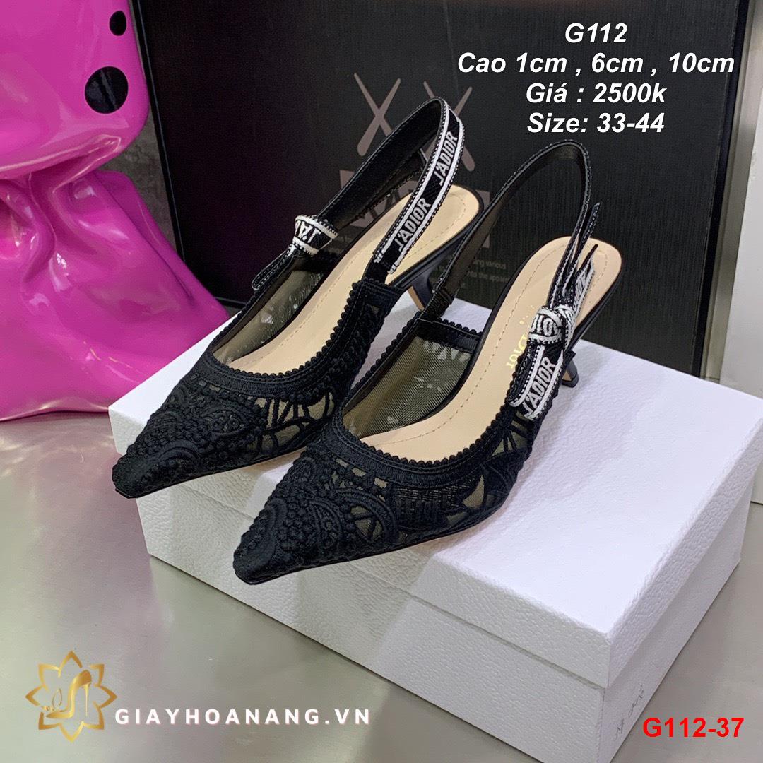 G112-37 Dior sandal cao 1cm, 6cm , 10cm  siêu cấp