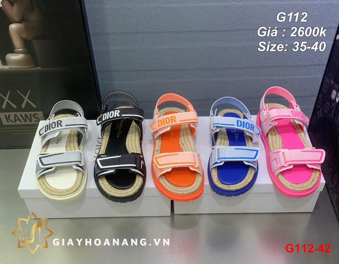 G112-42 Dior sandal siêu cấp