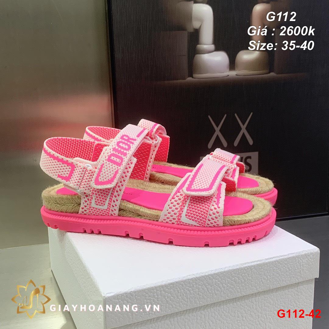 G112-42 Dior sandal siêu cấp