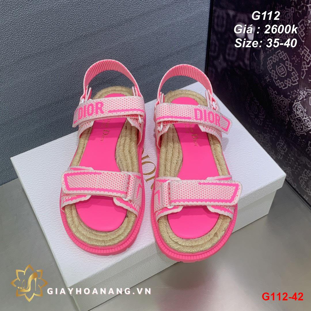 G112-42 Dior sandal siêu cấp