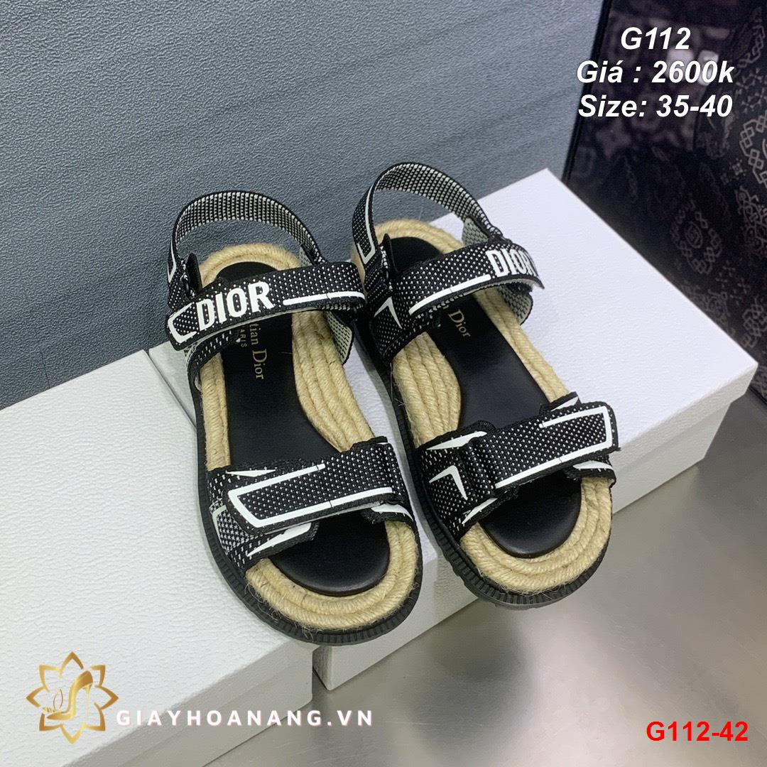 G112-42 Dior sandal siêu cấp