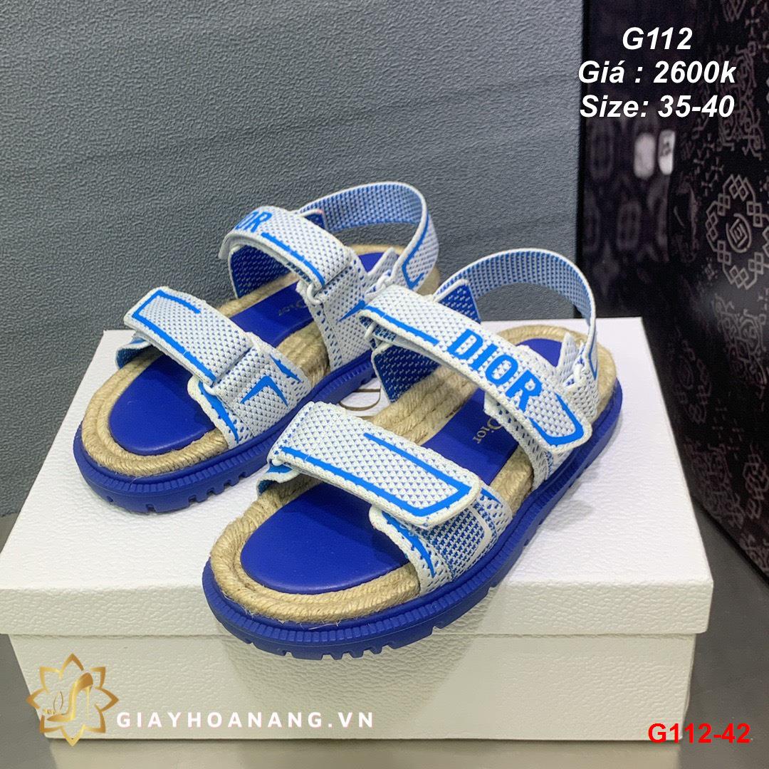 G112-42 Dior sandal siêu cấp