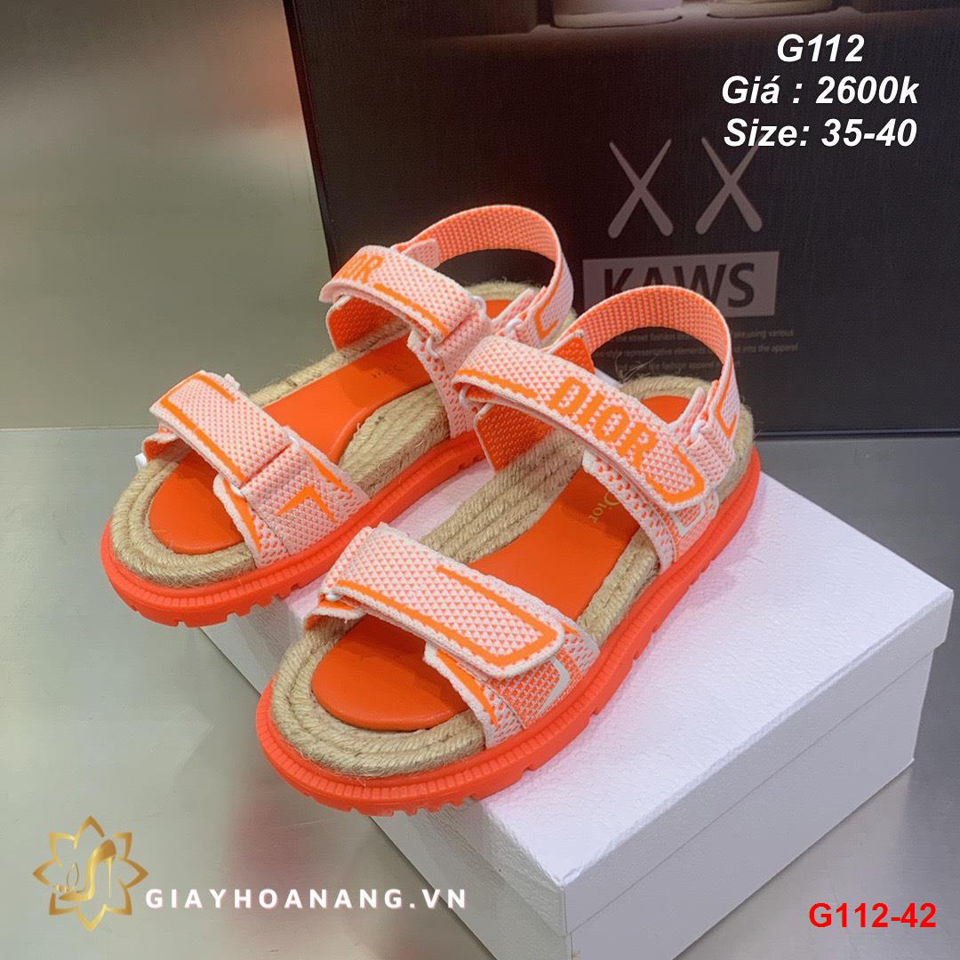 G112-42 Dior sandal siêu cấp