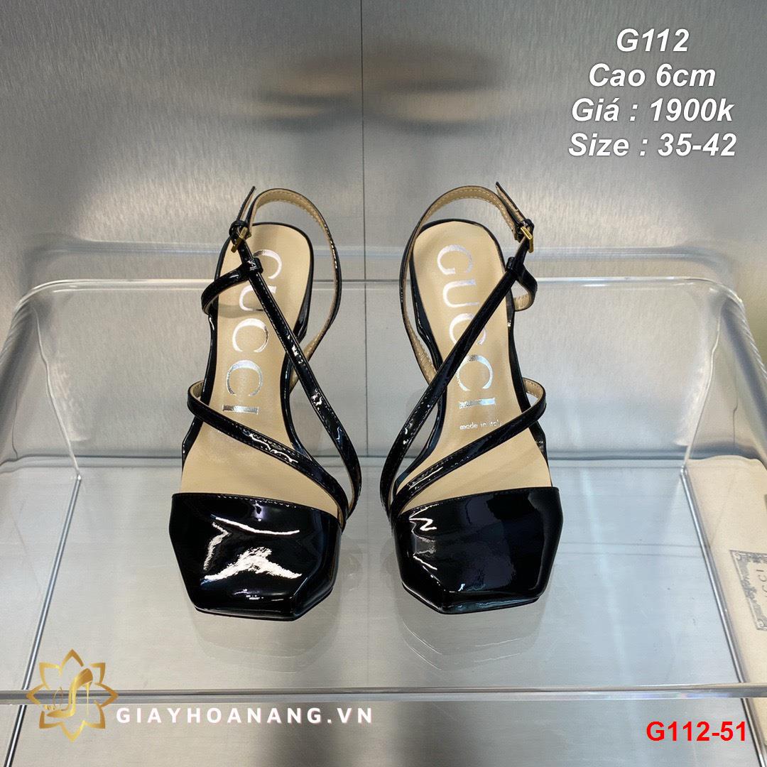 G112-51 Gucci sandal cao 6cm siêu cấp