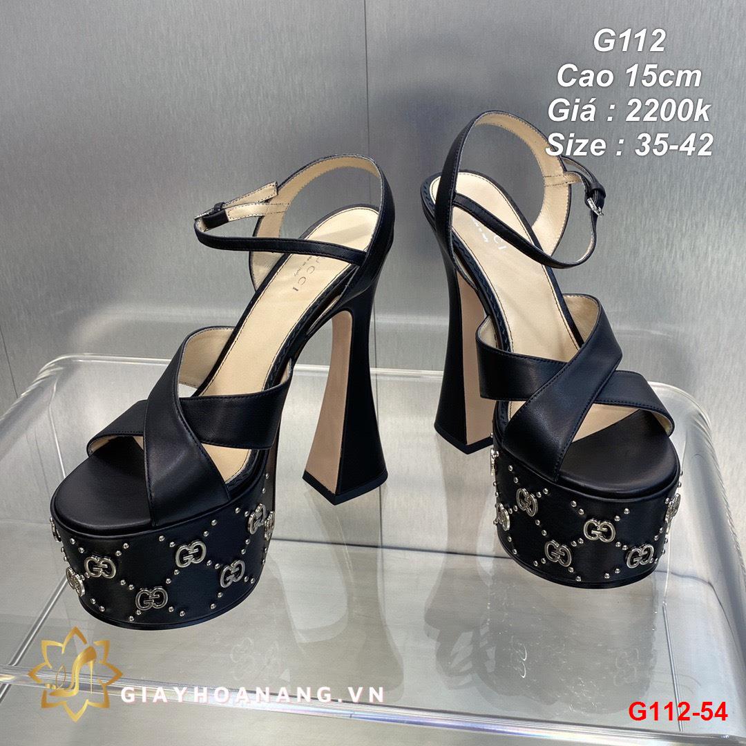 G112-54 Gucci sandal cao 15cm siêu cấp