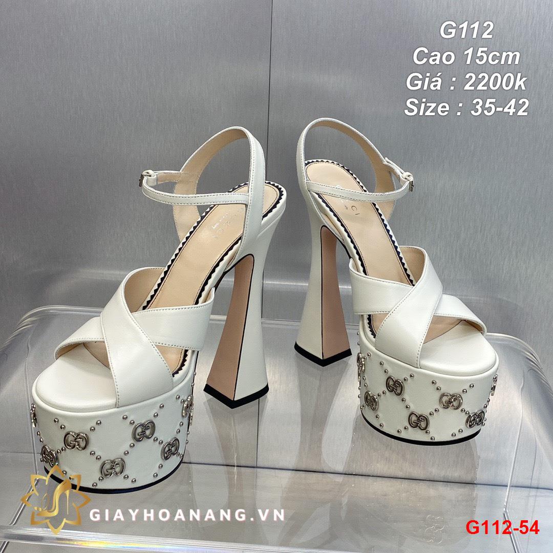 G112-54 Gucci sandal cao 15cm siêu cấp