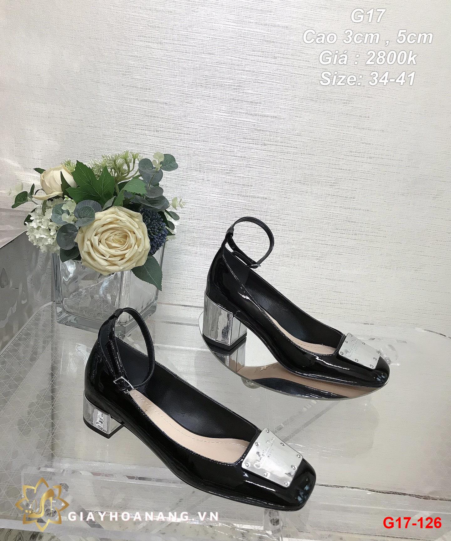 G17-126 Dior giày cao 3cm , 5cm siêu cấp