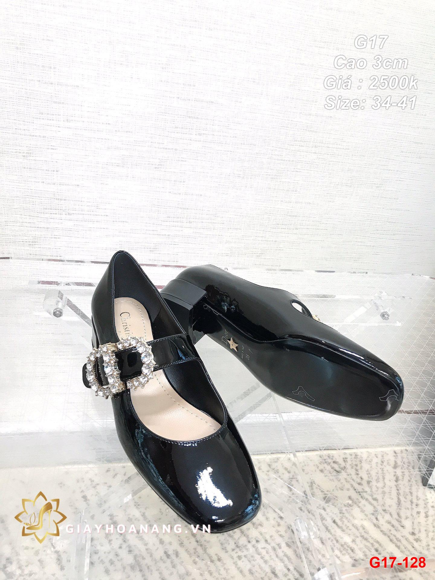 G17-128 Dior giày cao 3cm siêu cấp