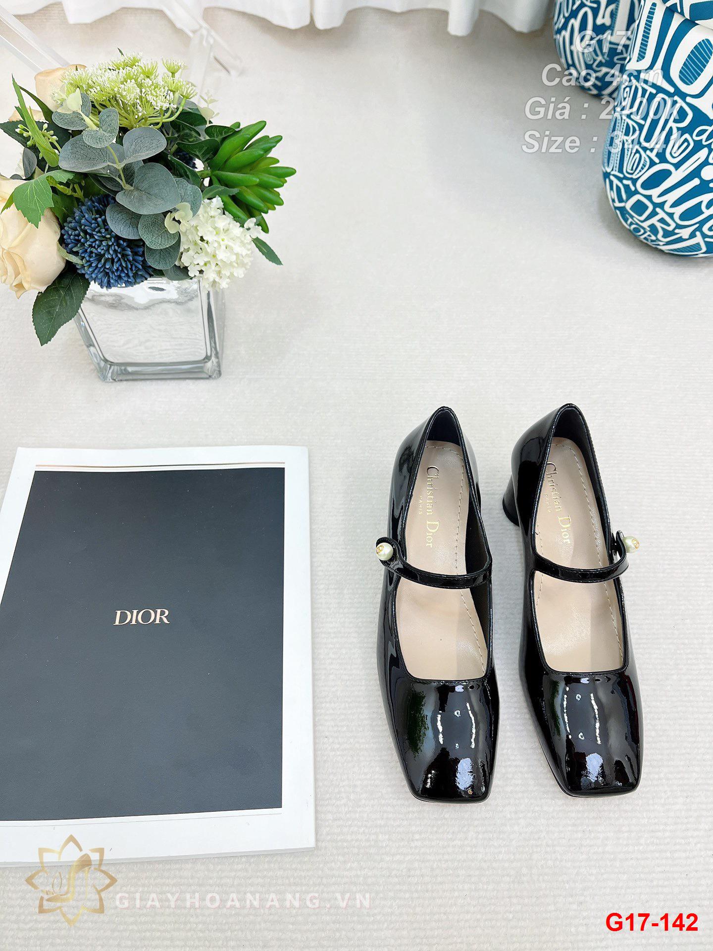 G17-142 Dior giày cao 4cm siêu cấp