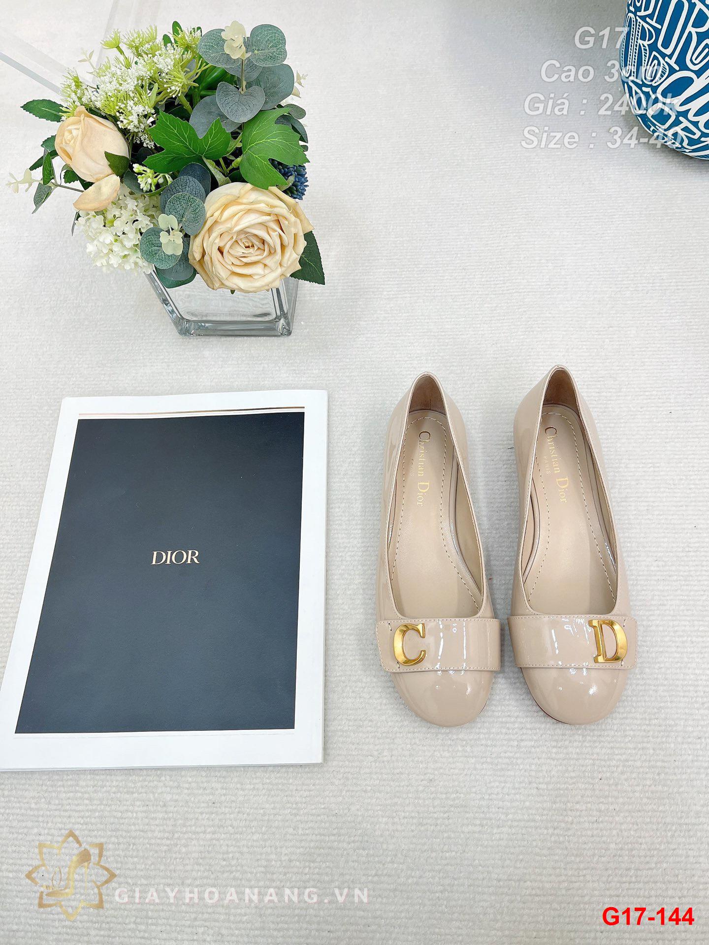 G17-144 Dior giày cao 3cm siêu cấp