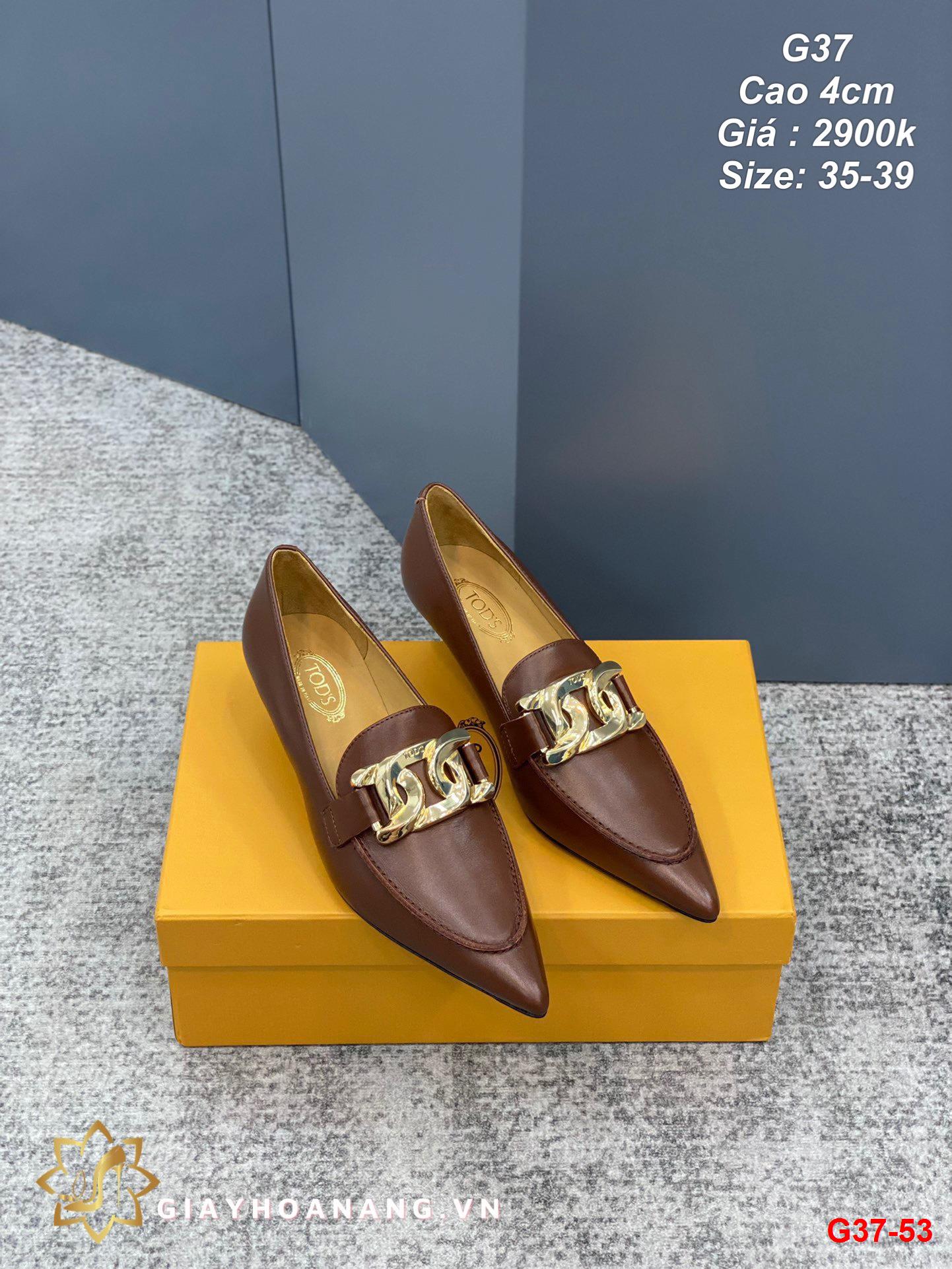 G37-53 Gucci giày cao 4cm siêu cấp