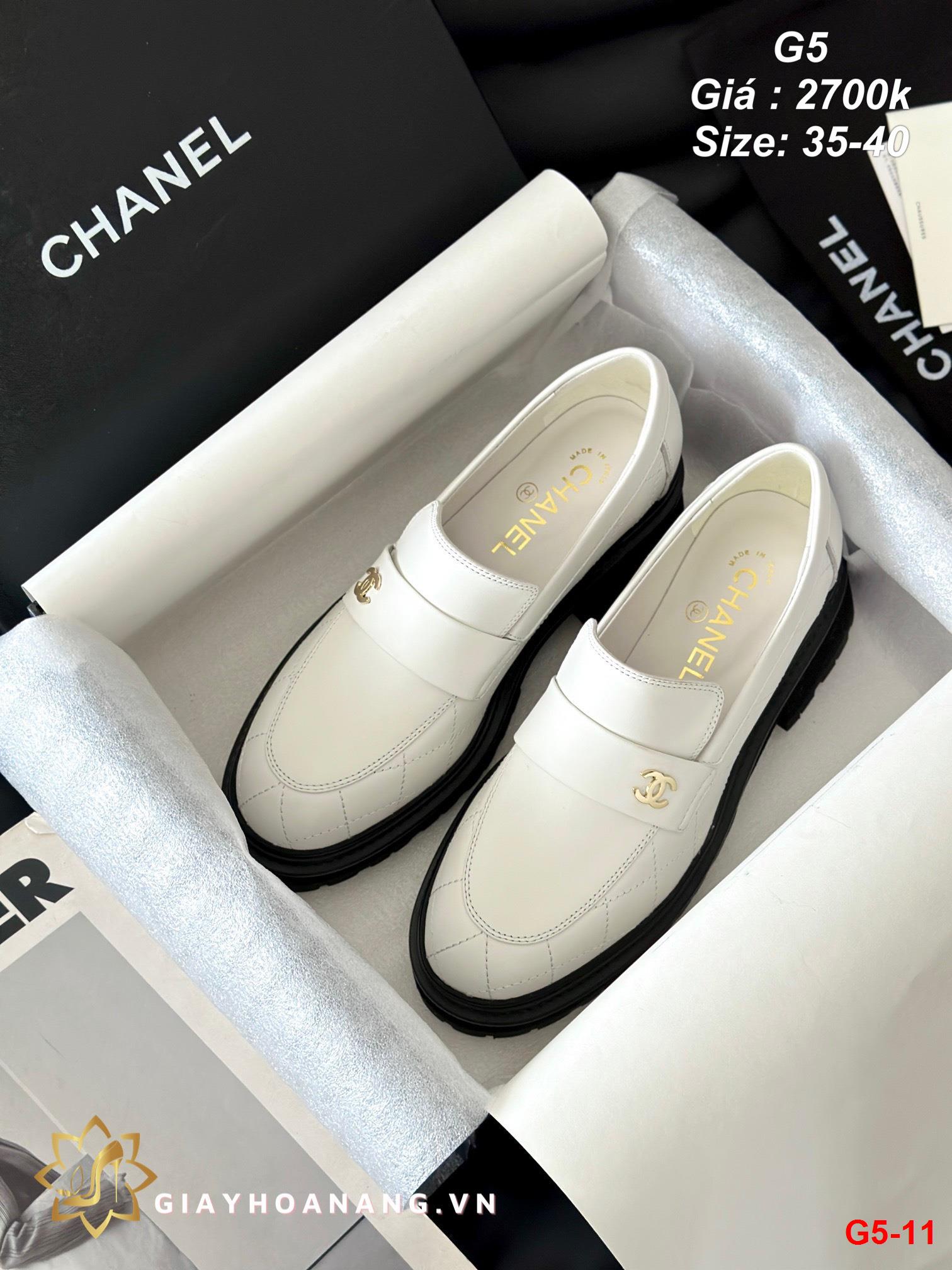 G5-11 Chanel giày lười siêu cấp