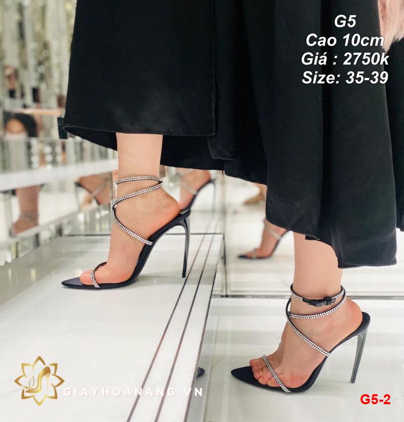 G5-2 Saint Laurent sandal cao 10cm siêu cấp