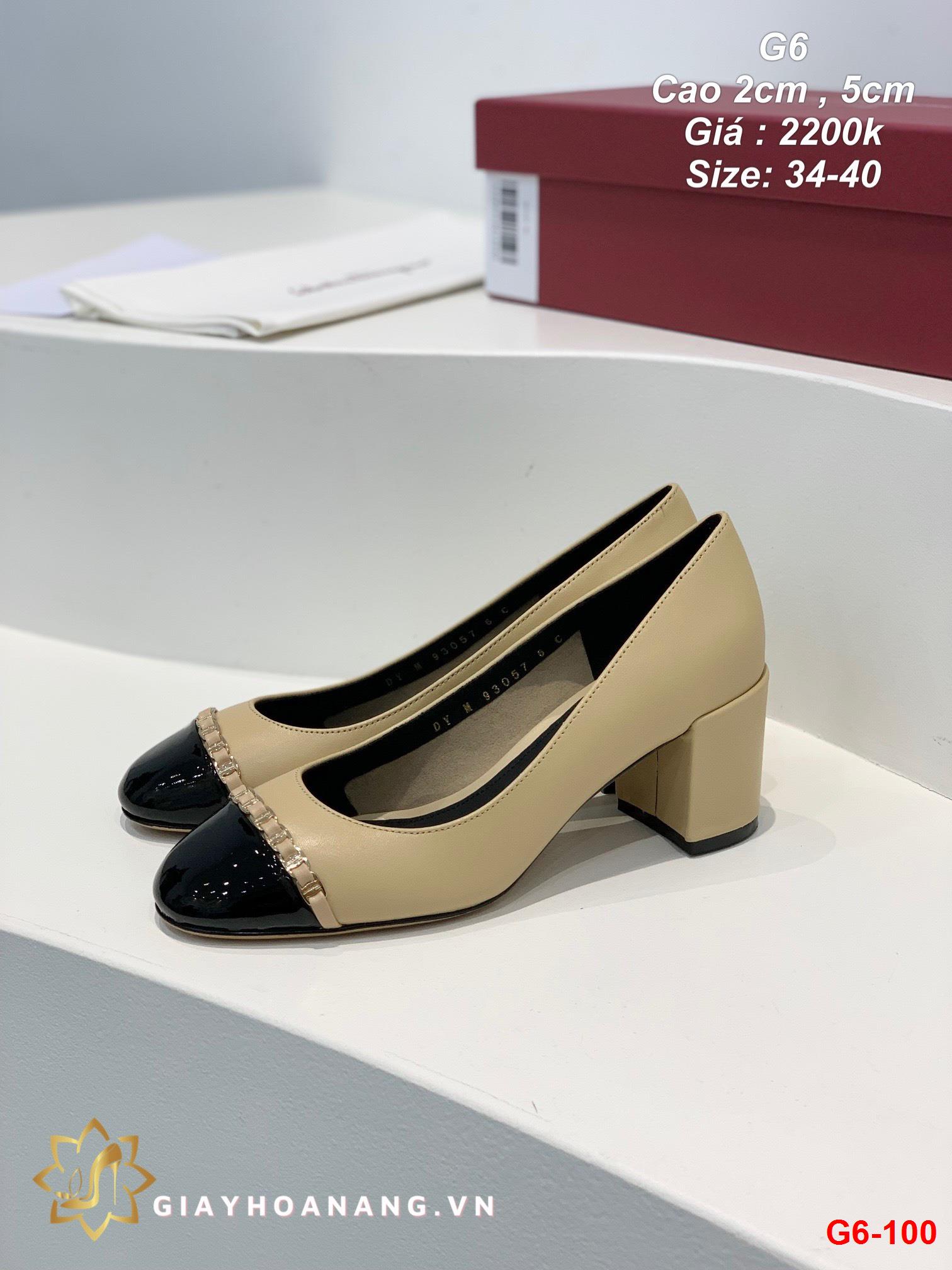 G6-100 Salvatore Ferragamo giày cao 2cm , 5cm siêu cấp