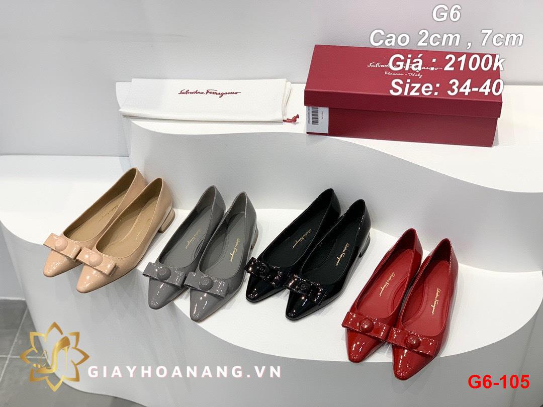 G6-105 Salvatore Ferragamo giày cao 2cm , 7cm siêu cấp