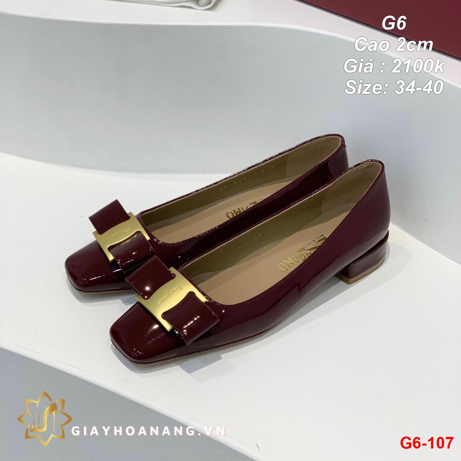G6-107 Salvatore Ferragamo giày cao 2cm siêu cấp