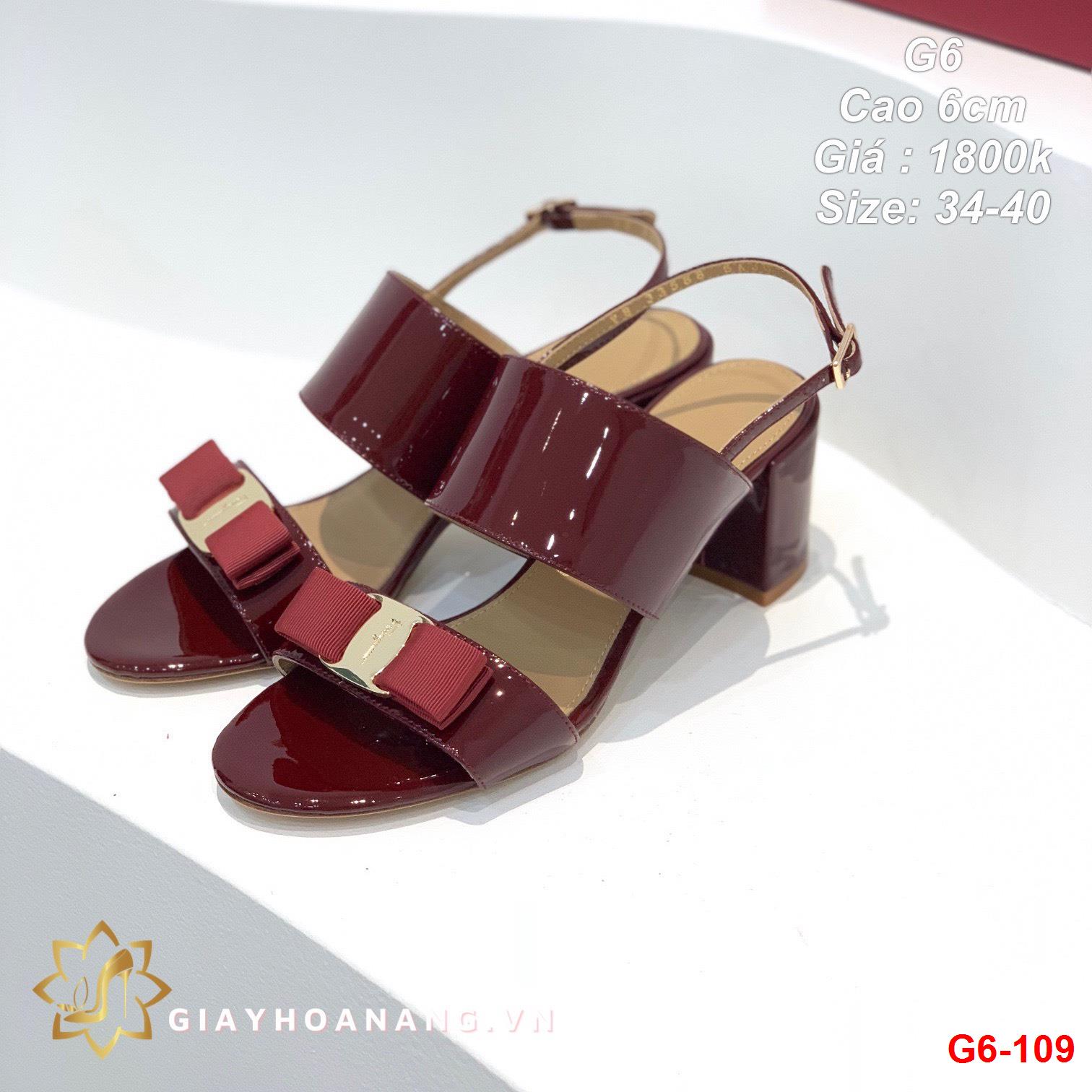 G6-109 Salvatore Ferragamo sandal cao 6cm siêu cấp