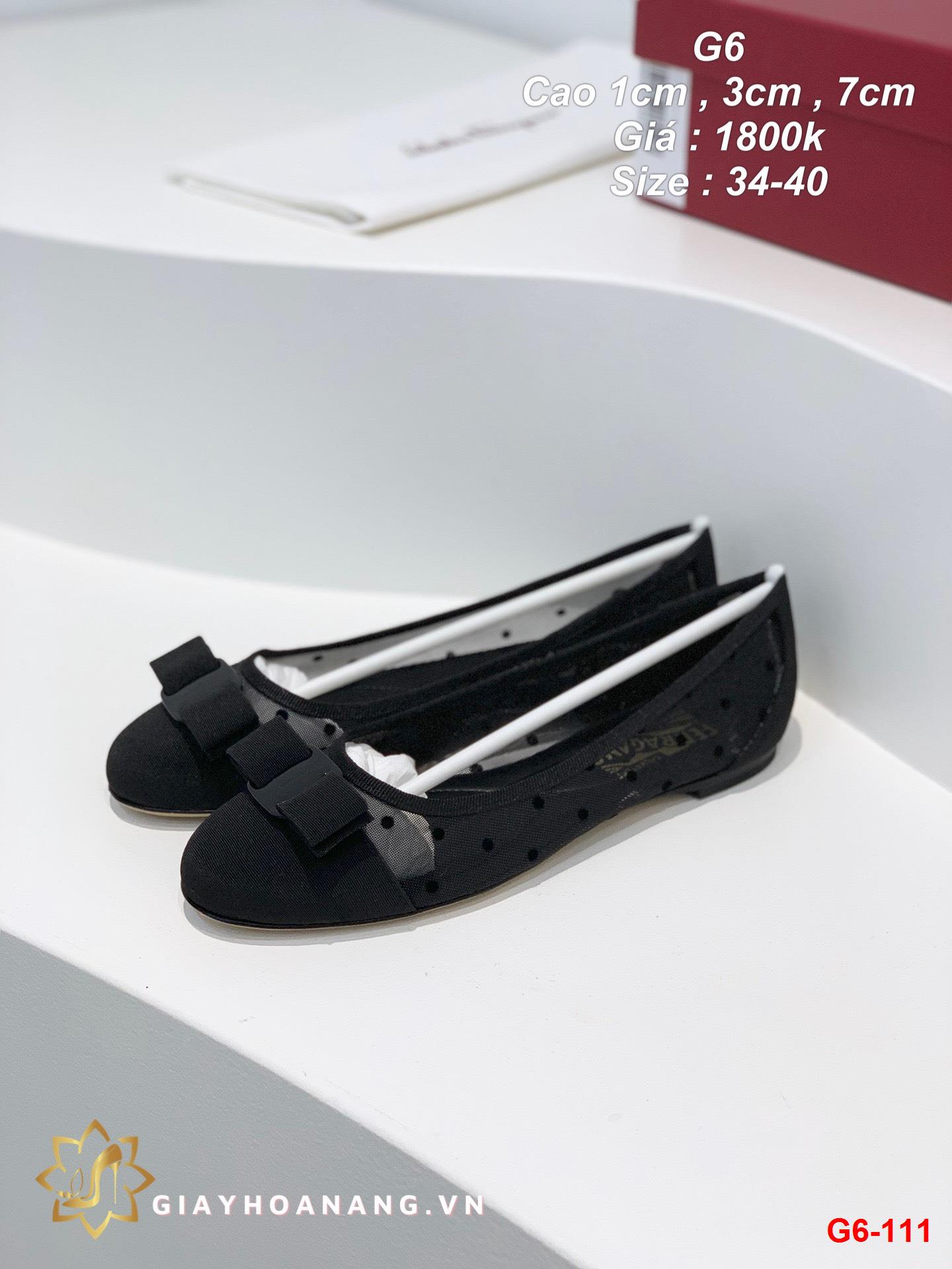 G6-111 Salvatore Ferragamo giày cao 1cm , 3cm , 7cm siêu cấp