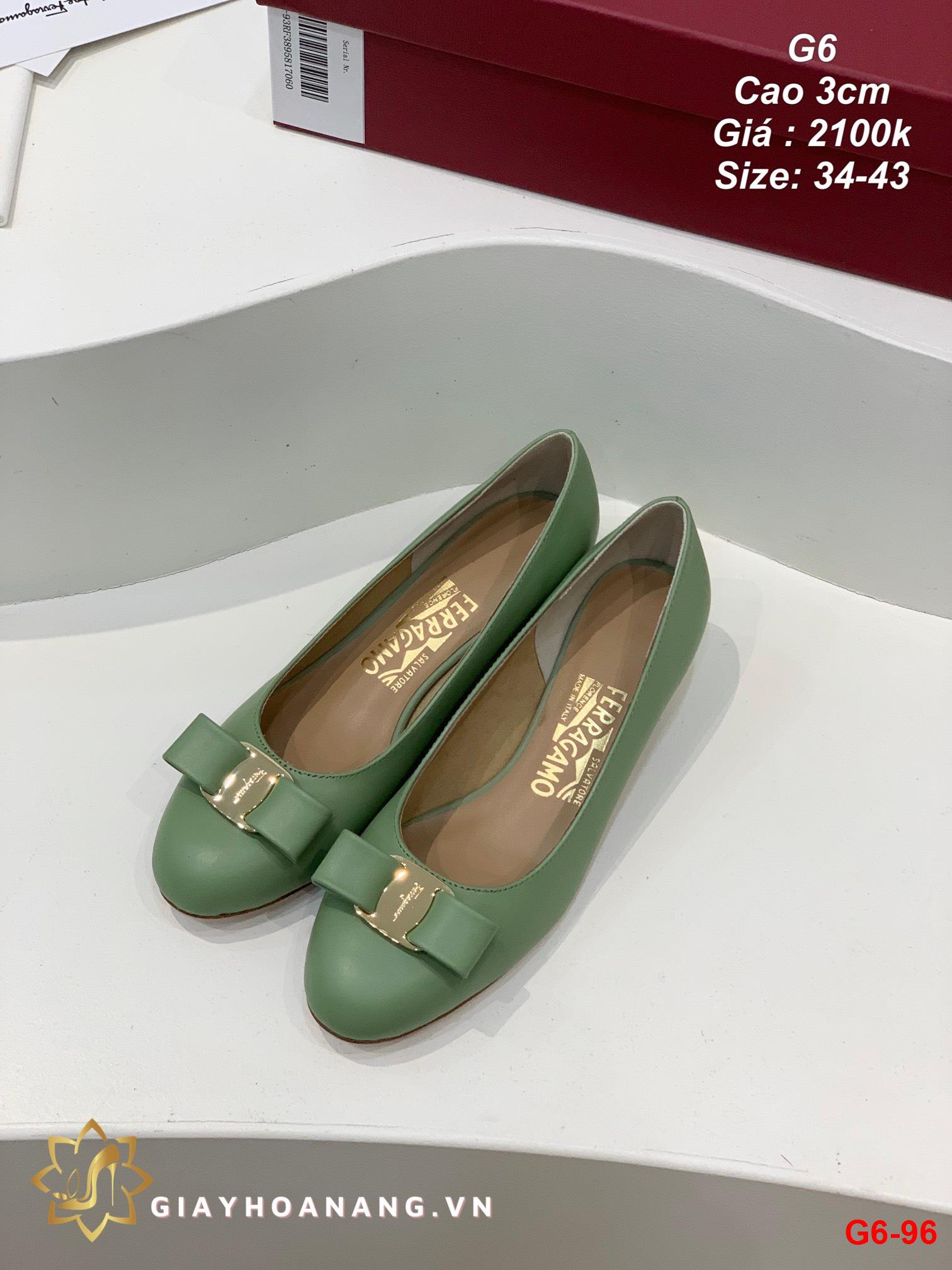 G6-96 Salvatore Ferragamo giày cao 3cm siêu cấp