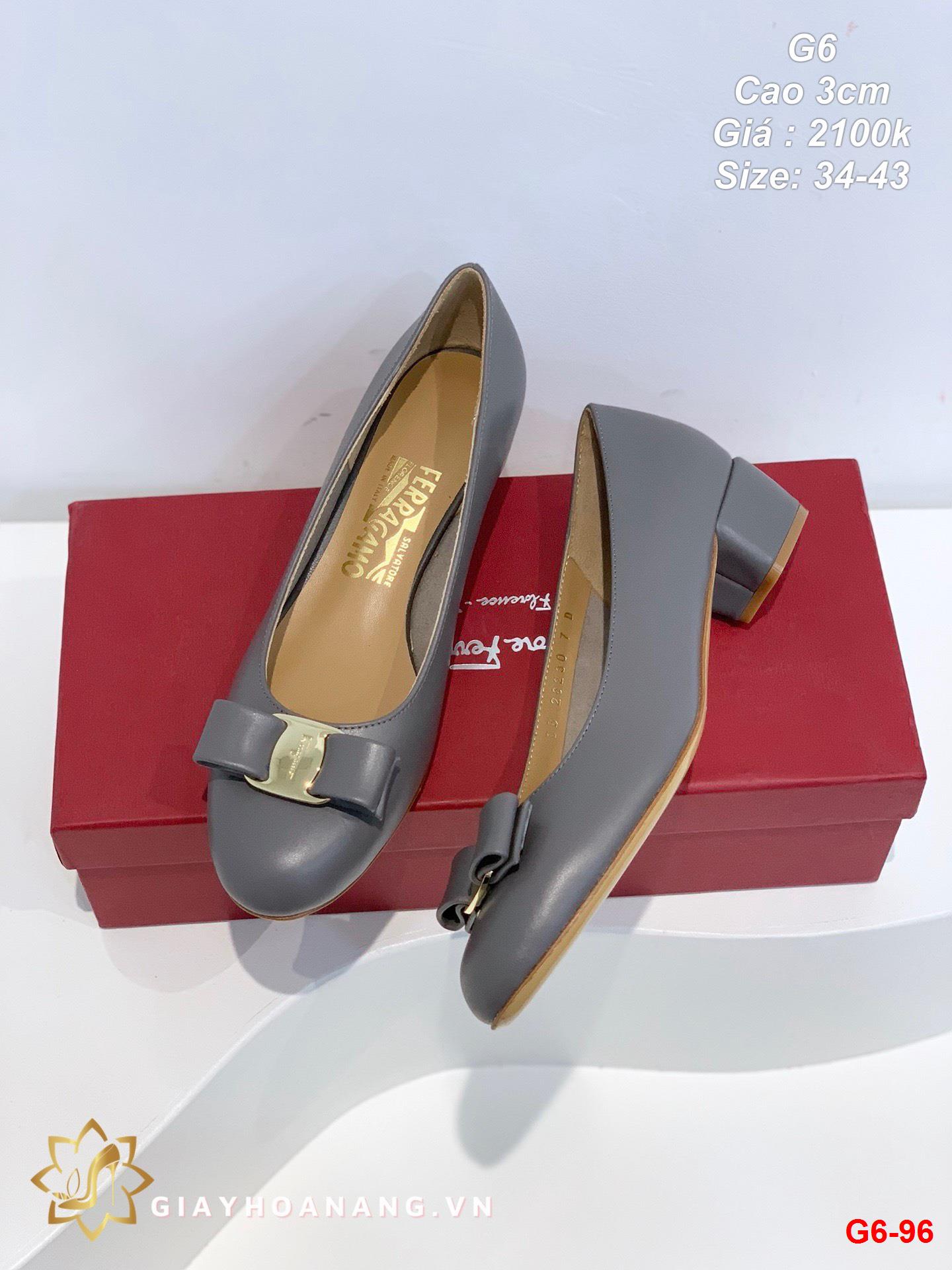 G6-96 Salvatore Ferragamo giày cao 3cm siêu cấp