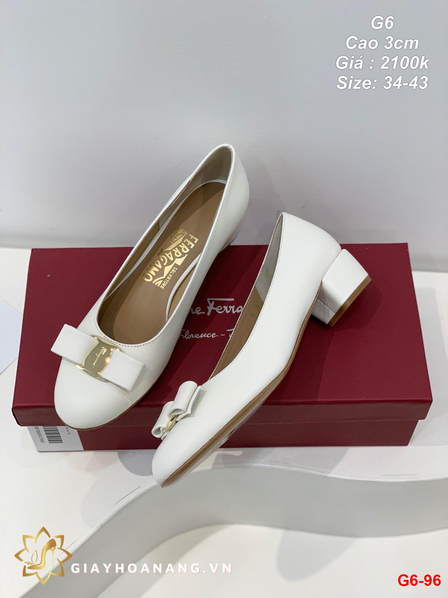 G6-96 Salvatore Ferragamo giày cao 3cm siêu cấp