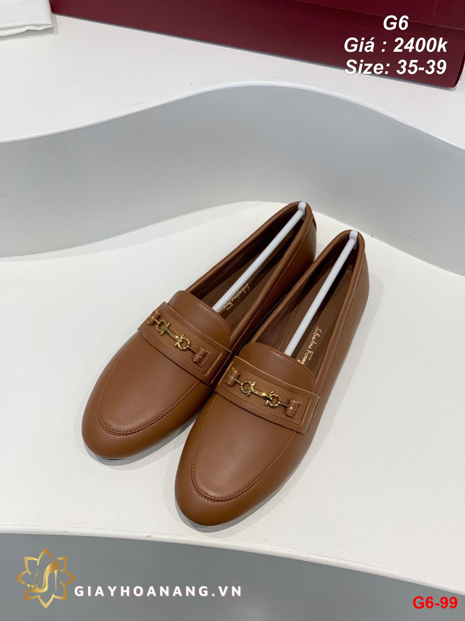 G6-99 Salvatore Ferragamo giày lười siêu cấp