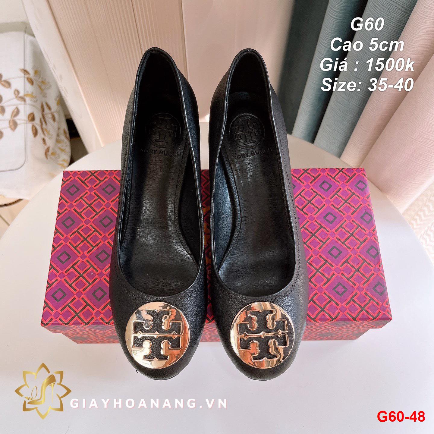 G60-48 Tory Burch giày cao 5cm siêu cấp