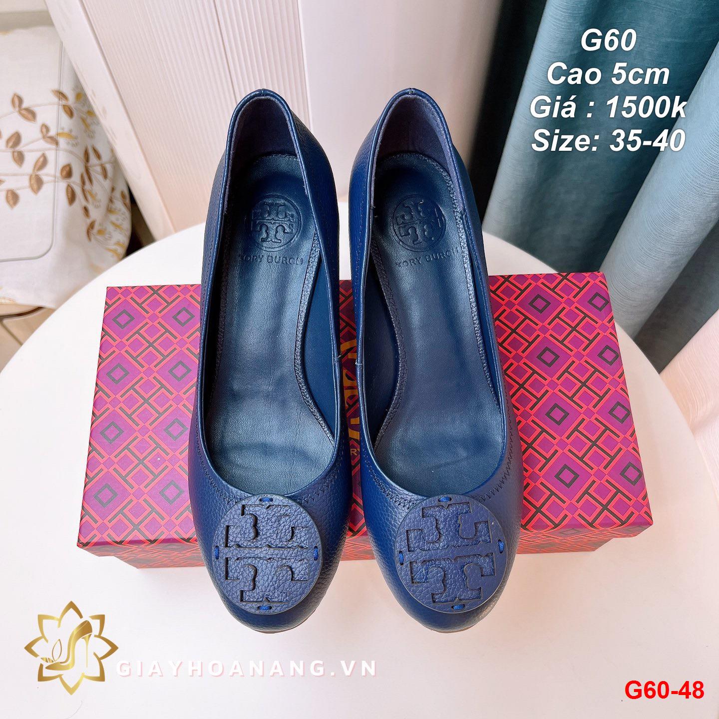 G60-48 Tory Burch giày cao 5cm siêu cấp