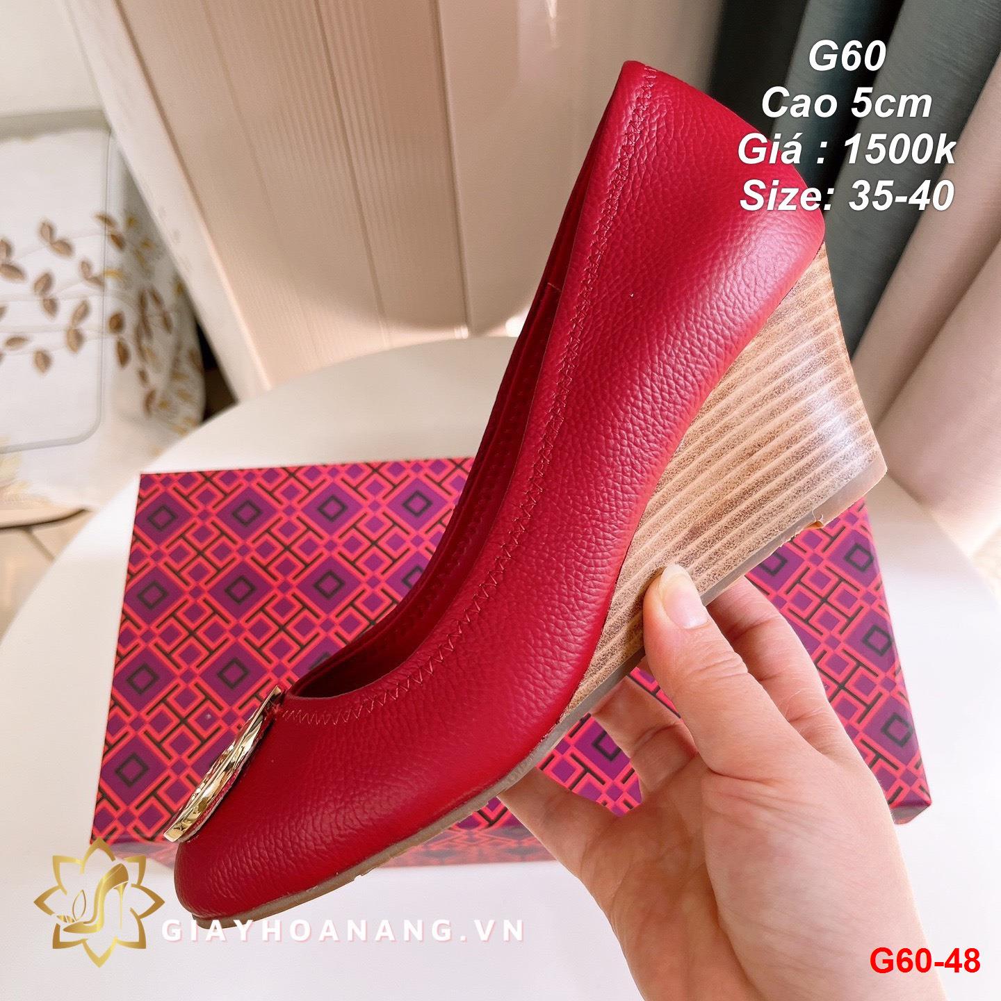 G60-48 Tory Burch giày cao 5cm siêu cấp