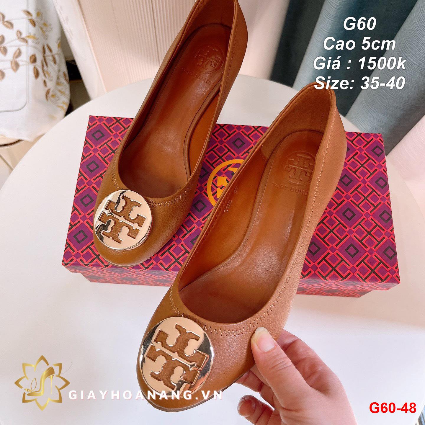 G60-48 Tory Burch giày cao 5cm siêu cấp