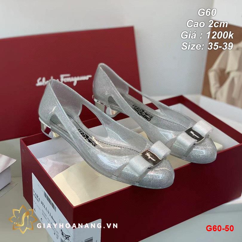 G60-50 Salvatore Ferragamo giày cao 2cm siêu cấp