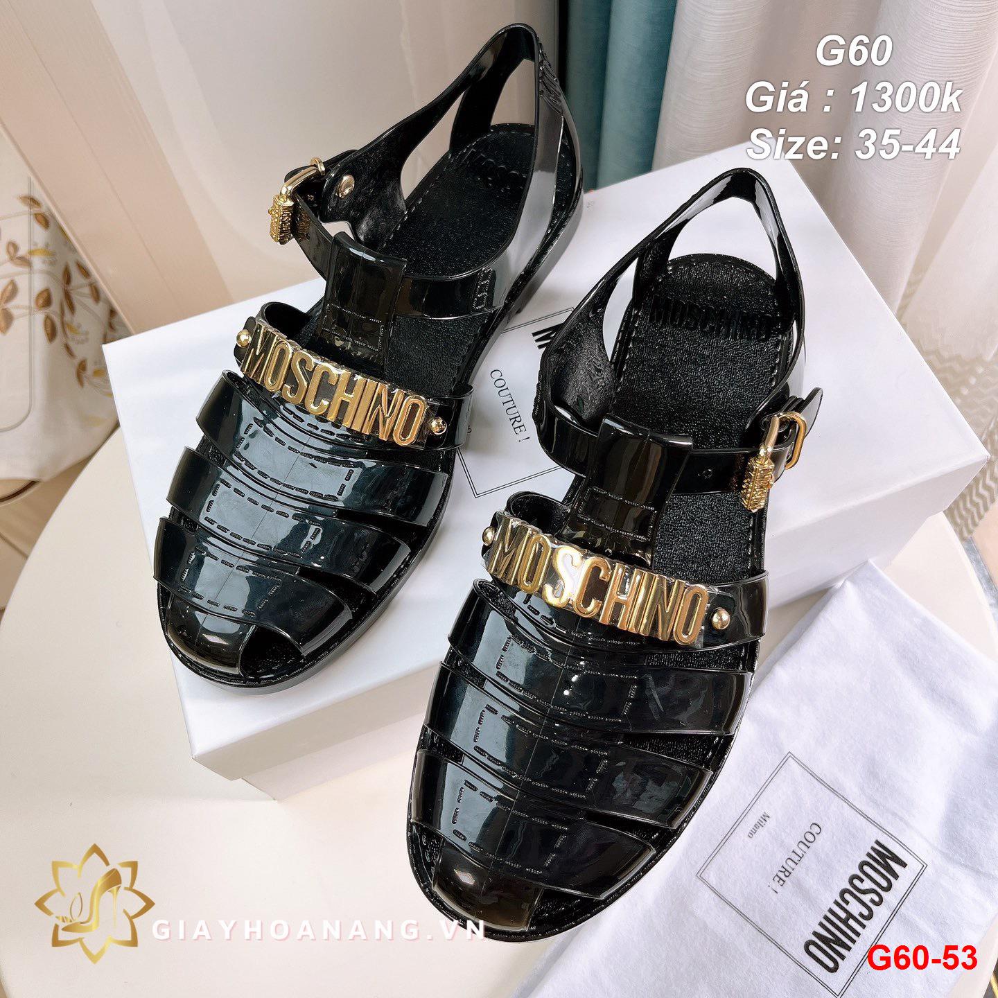 G60-53 Moschino sandal siêu cấp