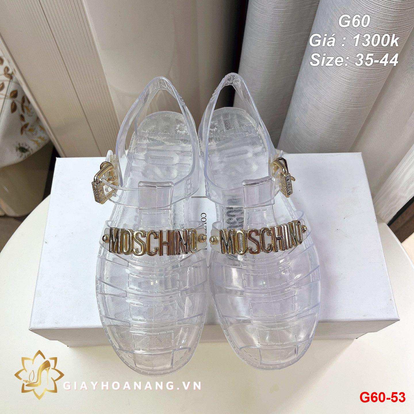 G60-53 Moschino sandal siêu cấp