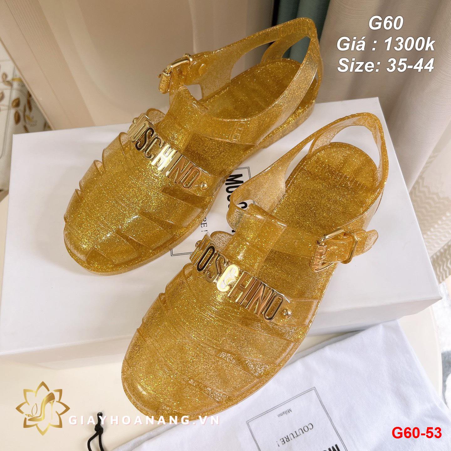 G60-53 Moschino sandal siêu cấp