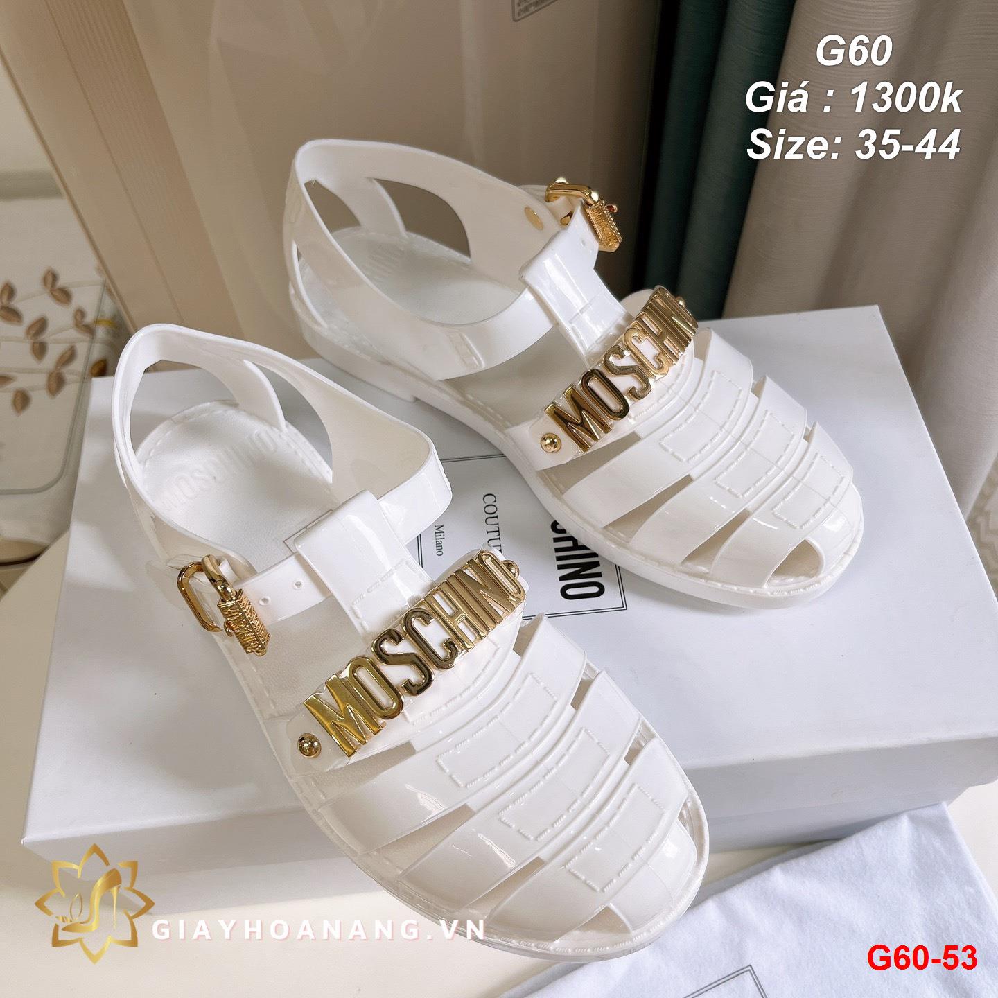 G60-53 Moschino sandal siêu cấp