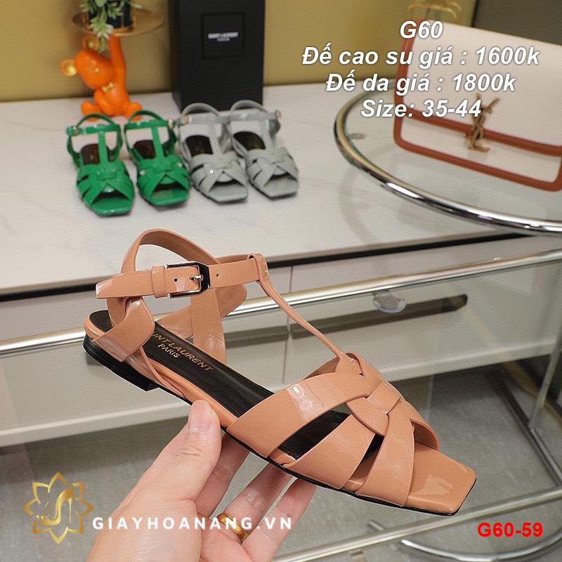 G60-59 Saint Laurent sandal siêu cấp